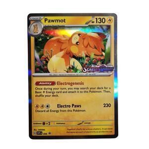 Pawmot SVP006 Scarlet Violet Black Star Promo Card NM